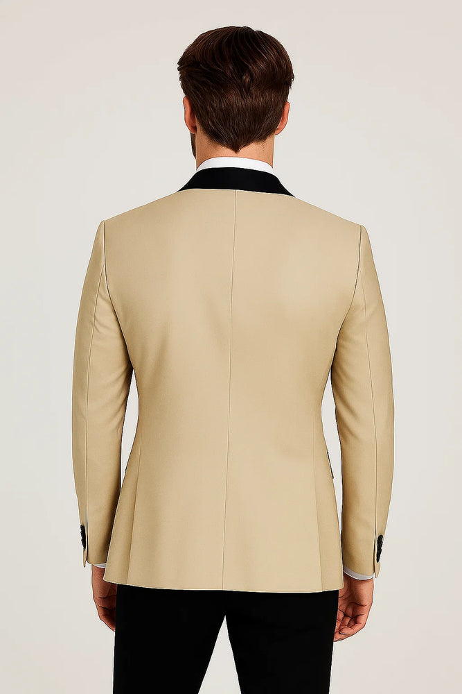 Champagne Tuxedos - Wedding Tuxedo - Prom 2025 Suit