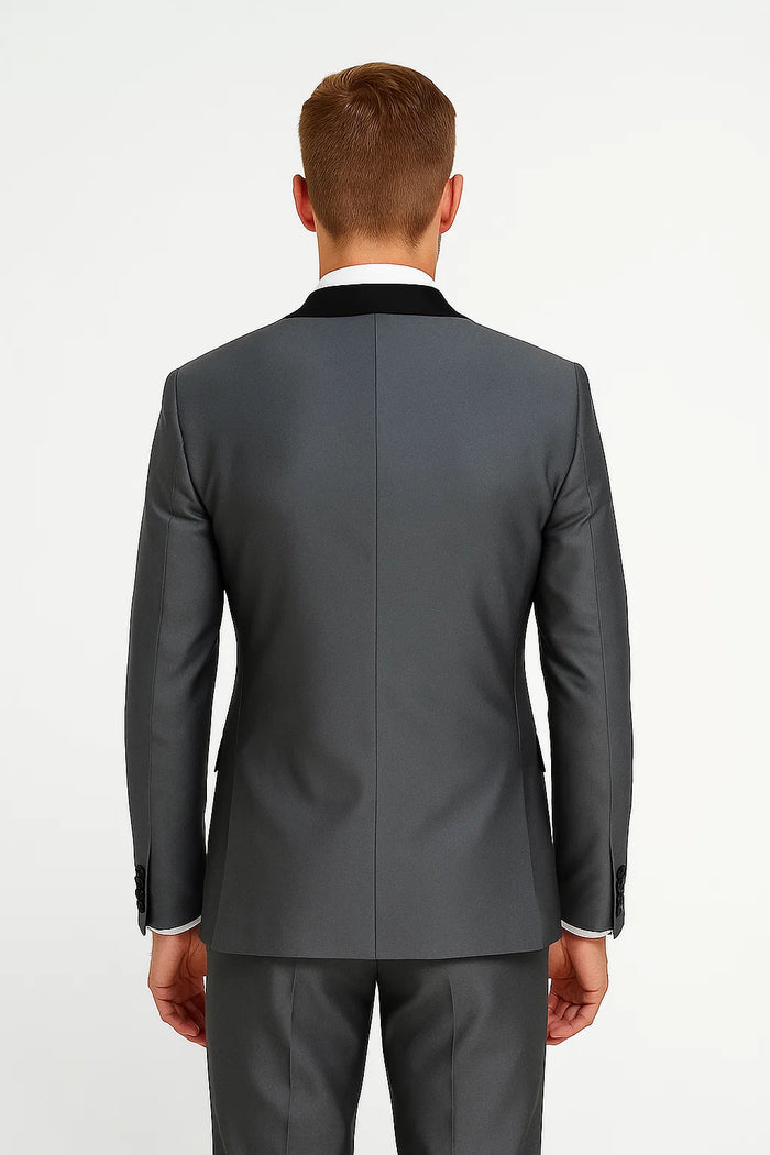 Gray Tuxedos - Wedding Tuxedo - Prom 2026 Suit