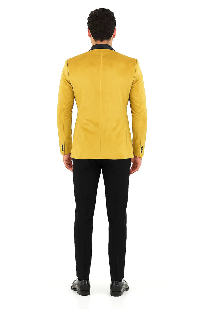 Mustard Tuxedos - Wedding Tuxedo - Prom 2025 Suit