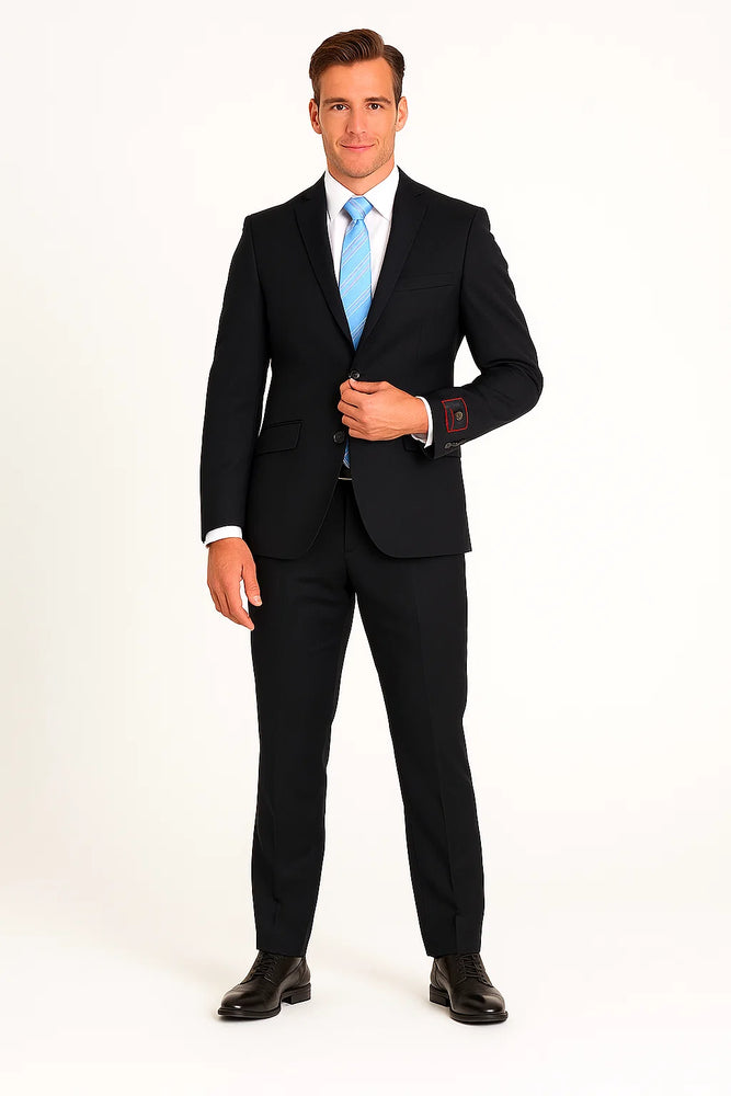 Tight Fit Suits - Black Prom 2025 Suit