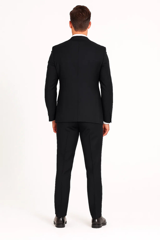 Tight Fit Suits - Black Prom 2025 Suit