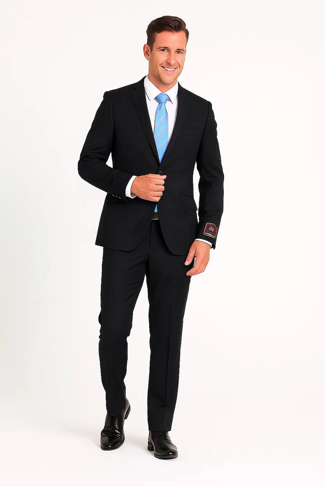 Tight Fit Suits - Black Prom 2025 Suit