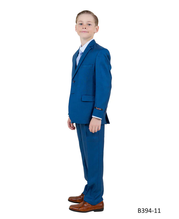 Boys Blue Suit in Modern Fit