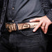 Marco Di Milano Texas Belt Stone Orix Leather Shoe