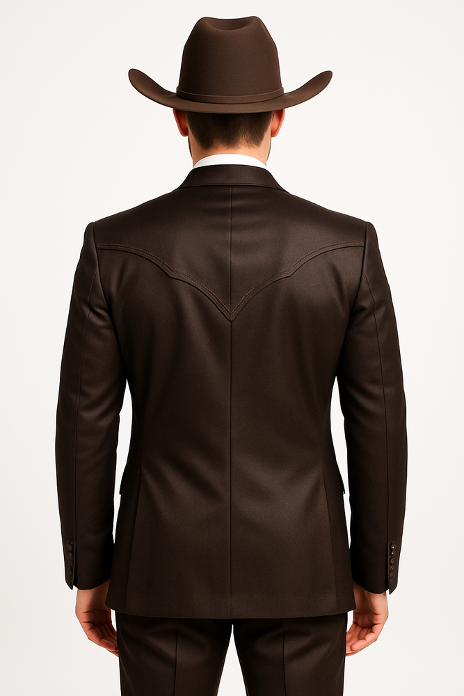 Traje Cafe Hombre - Traje Color Cafe