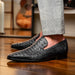 Marco_Di_Milano Trento Black Leather Dress Shoe