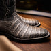 Marco Di Milano Tucson Stone Gray Suede Loafer
