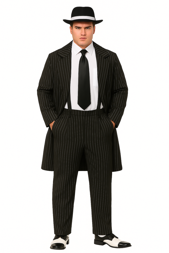 Zoot Suit Costume Black ~ White