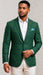 Green Blazer Wool Sport Coat Mens Jacket