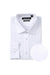 Verno White Men's Slim Fit Dress Shirt, Spread Collar - Elegant Mensattire