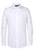 Verno White Men's Slim Fit Dress Shirt, Spread Collar - Elegant Mensattire