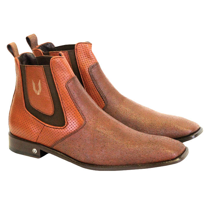 Vestigium Cat Shark Chelsea Boots Cognac - Cognac