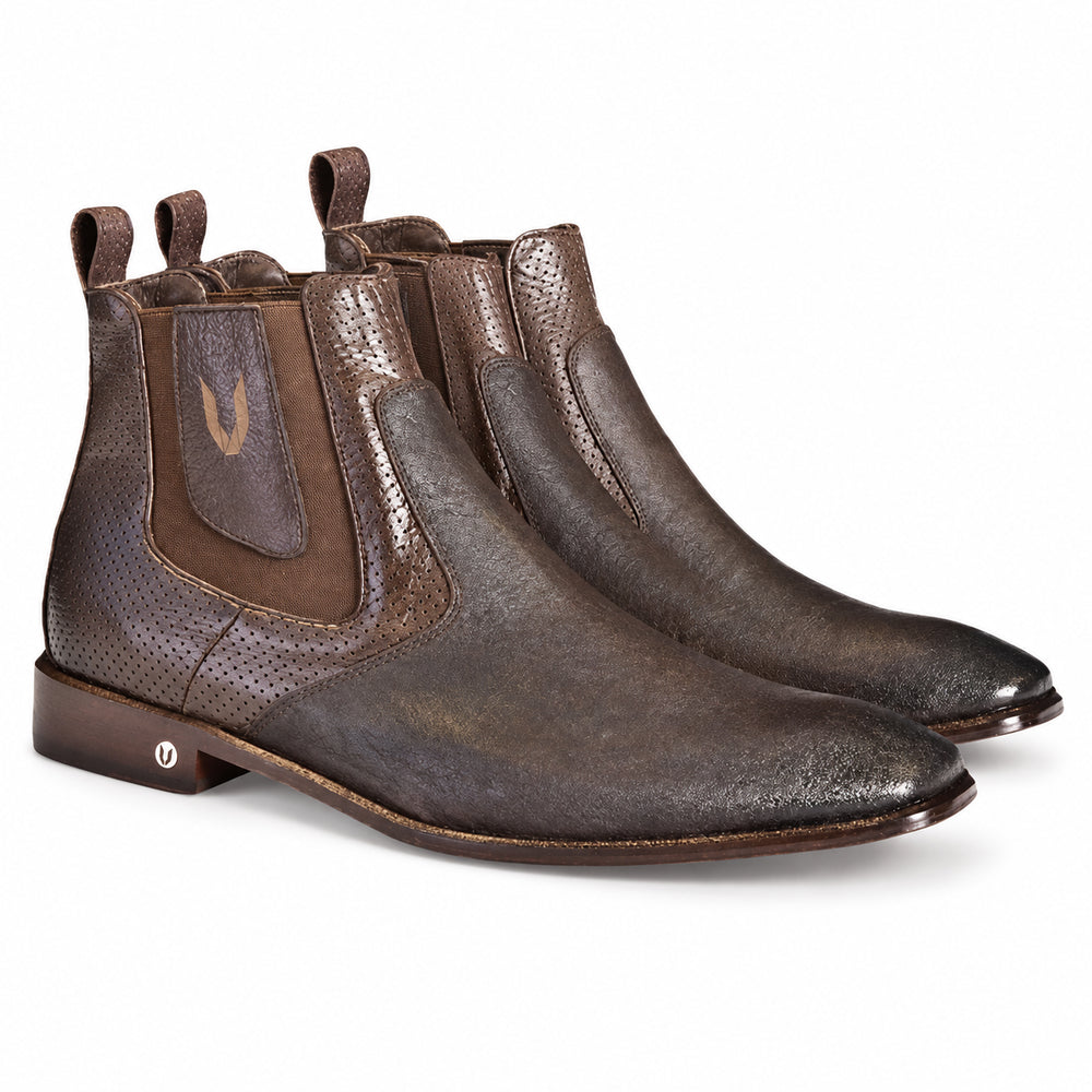 Vestigium Cat Shark Chelsea Boots Faded Brown