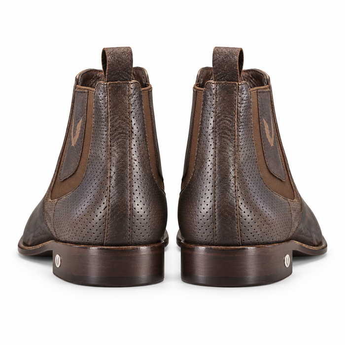 Vestigium Cat Shark Chelsea Boots Faded Brown