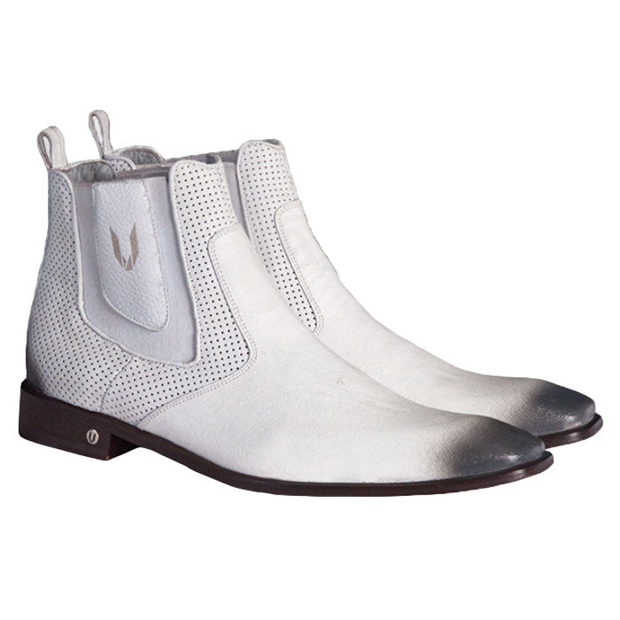 Vestigium Cat Shark Chelsea Boots Faded White - Faded White