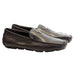 Vestigium Ostrich Leg Driving Loafers Brown - Brown Ostrich Leg men's driving loafer