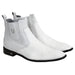 Vestigium Shark Chelsea Boots White - White
