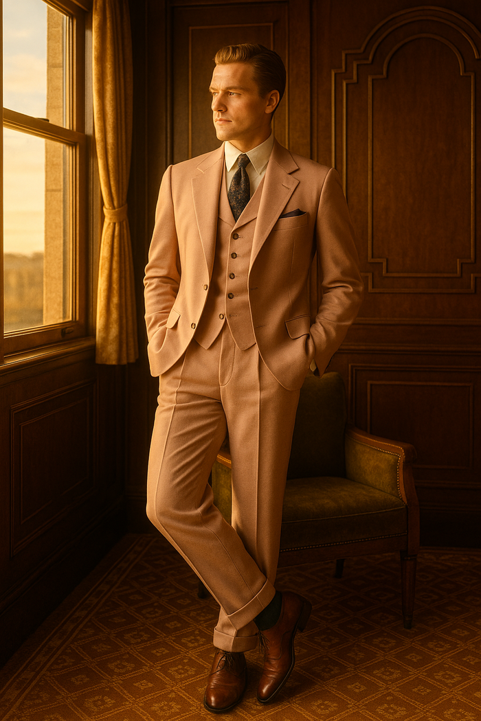 Great Gatsby Pink Suit