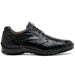 Marco Di Milano Vulcan Alligator Sneakers Black
