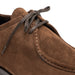 Zelli Wallaby Italian Suede Lace Up Chocolate (26-303-CHO)