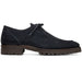 Zelli Wallaby Italian Suede Lace Up Navy (26-303-NVY)
