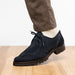 Zelli Wallaby Italian Suede Lace Up Navy (26-303-NVY)