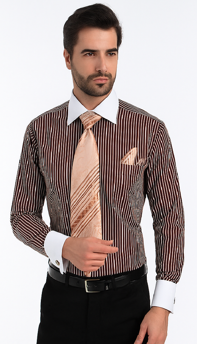 Black And White Dress Shirt