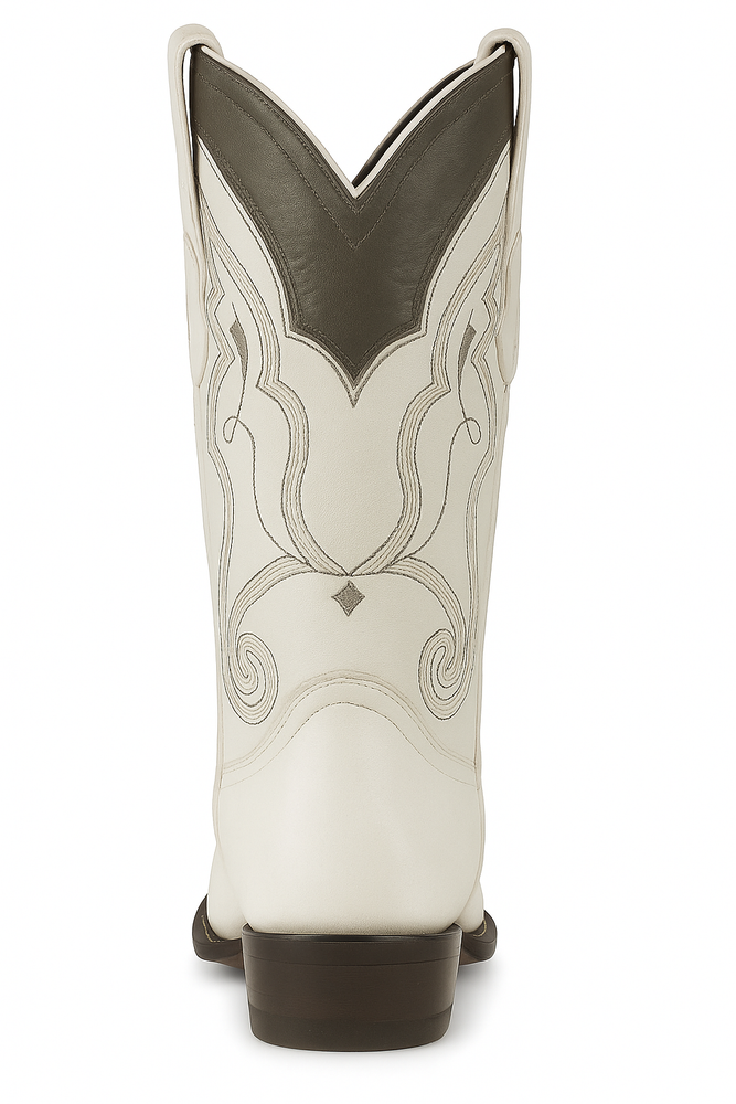 Men's Wild West Smooth Ostrich Skin 3X Toe Boots 29504-B