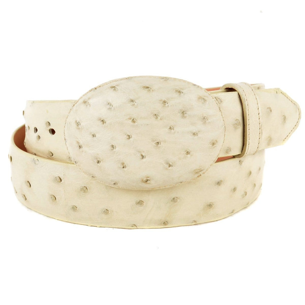 Men's Wild West Ostrich Skin Cowboy Belt 2C110304