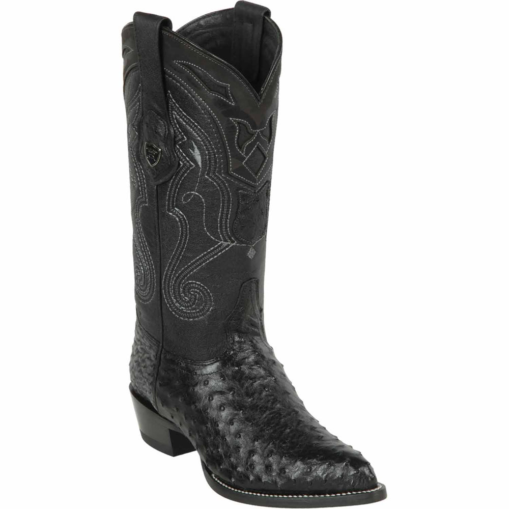 Wild West Boots Boots 6 Men's Wild West Ostrich Skin J Toe Boot 2990305