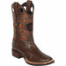 Wild West Boots Boots 6 Men's Wild West Ostrich Skin Ranch Toe Boot 28250307