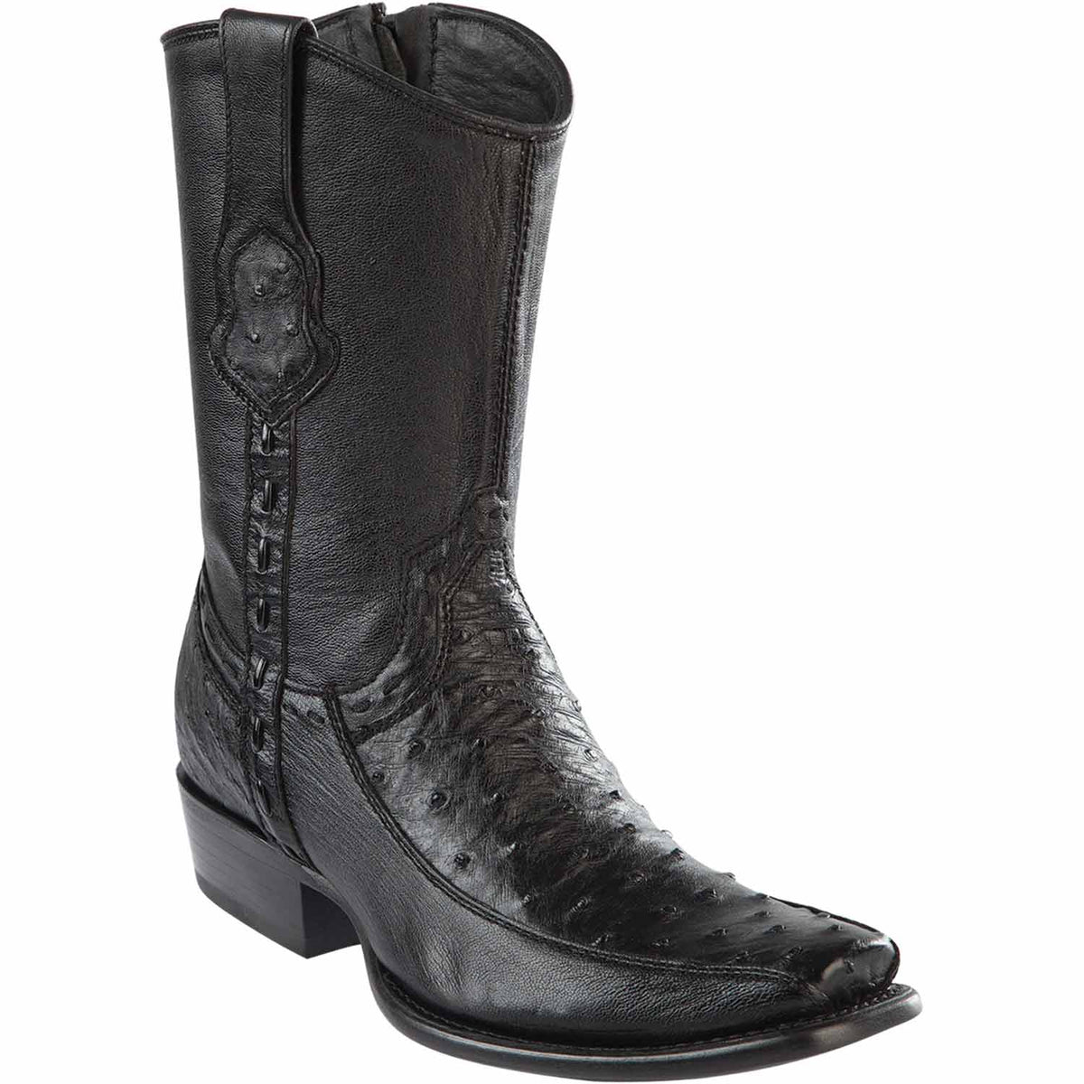 Men's Wild West Python with Deer Dubai Toe Short Boots 279BF57