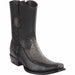 Wild West Boots Boots 6 Men's Wild West Ostrich with Deer Dubai Toe Short Boot 279BF0338