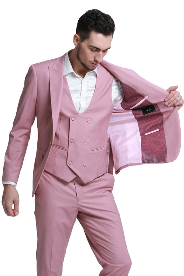 Men's White One Button Shawl Dinner Jacket by Tazzio Suits