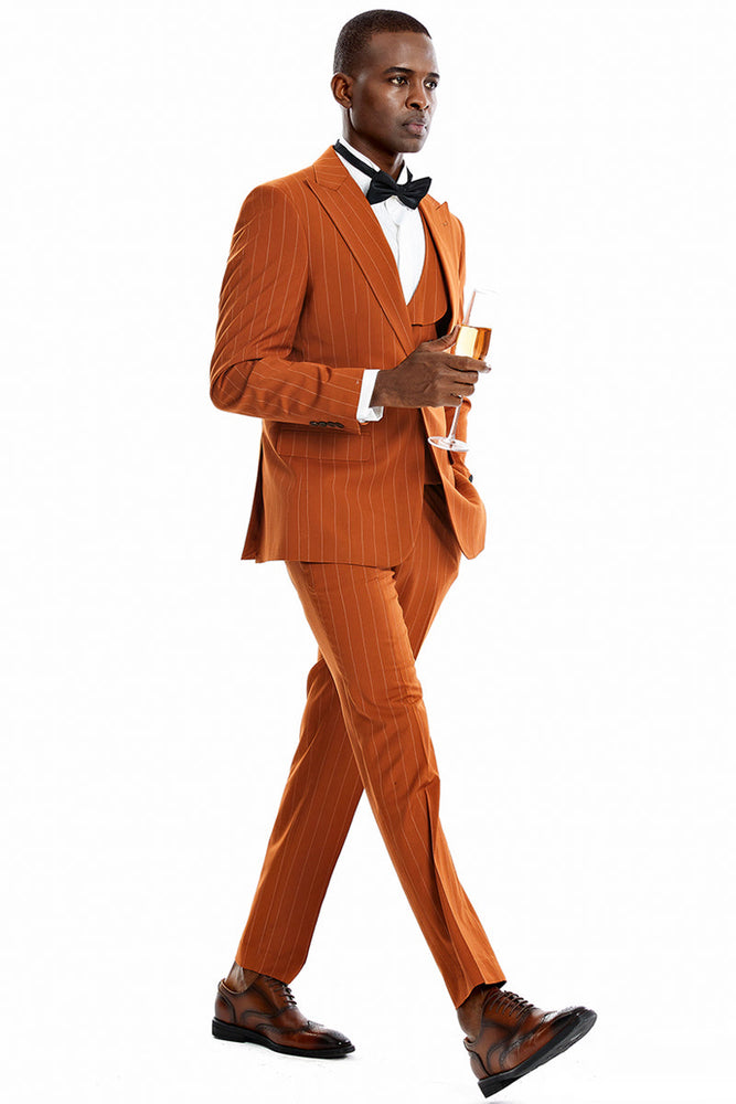 Men's Lavender Sharkskin Suit by Tazzio Suits