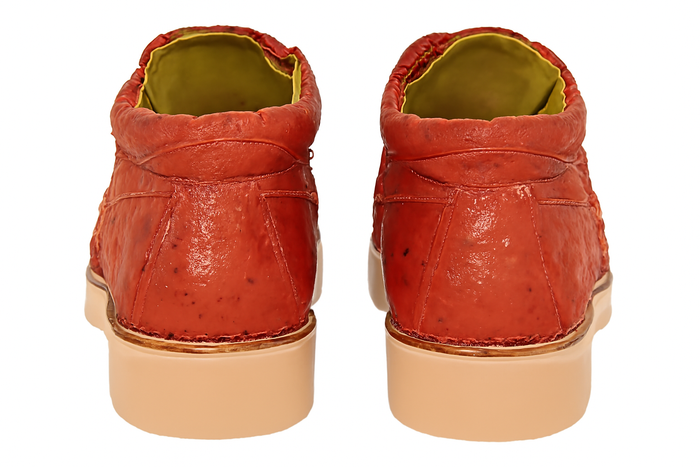 Zapato para Hombre de Piel de Avestruz Original Premium