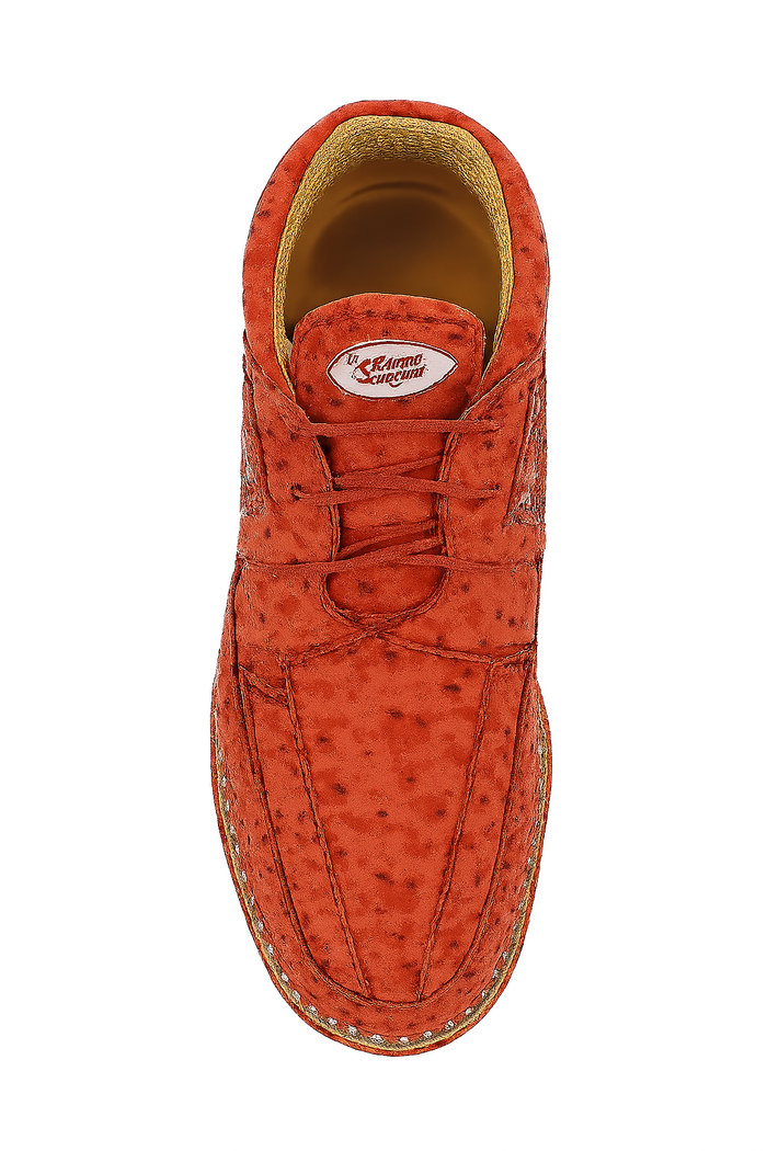 Zapato para Hombre de Piel de Avestruz Original Premium