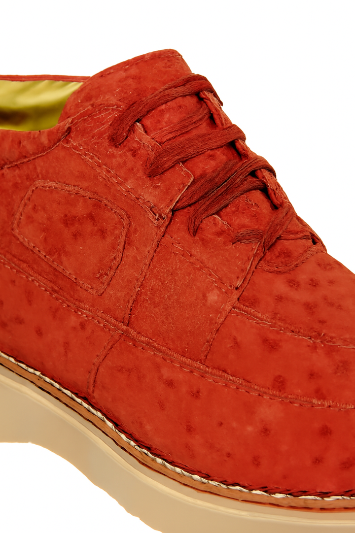 Zapato para Hombre de Piel de Avestruz Original Premium