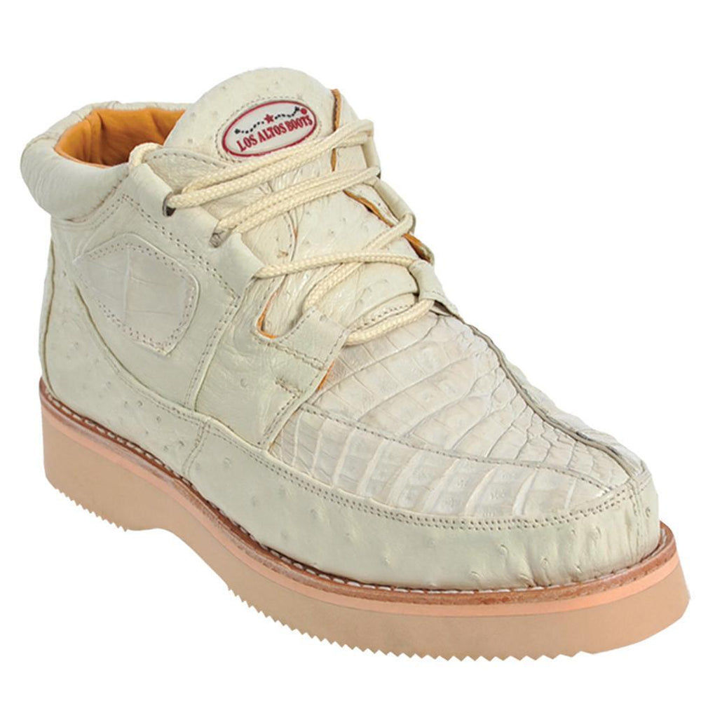 Zapato Piel Caiman y Avestruz LAB-ZA050204