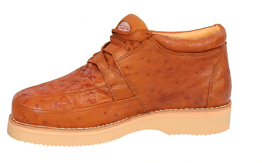 Zapato Piel de Cocodrilo Caiman y Avestruz LAB-ZA050203