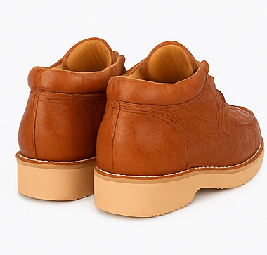 Zapato Piel de Cocodrilo Caiman y Avestruz LAB-ZA050203