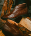 Zelli Marco Brown Chukka Boots in Genuine Ostrich Quill Leather
