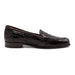 Zelli Tuscany Genuine Caiman Crocodile Penny Loafer in Nicotine