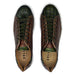 Zelli Vento Woven Crocodile Embossed Calfskin Sneakers in Cognac