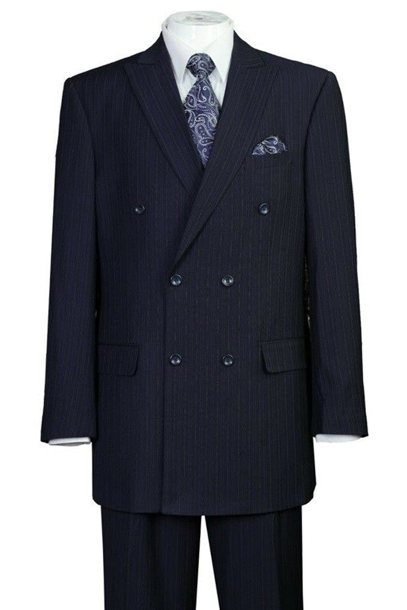 Striped Short-sleeved Shirt Breasted Lapel Suit Men