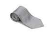 Ash 100% Silk Solid Necktie With Handkerchief Buy 10 of same color Tie For $25 Each-Men's Neck Ties - Mens Dress Tie - Trendy Mens Ties mensusa