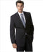 Authentic Mantoni Brand Dark Navy Blue Stripe ~ Pinstripe Suit Separates - High End Suits - High Quality Suits mensusa