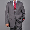 Authentic Mantoni Brand Men's Grey 2-button Suit - High End Suits - High Quality Suits mensusa