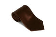 Aztec Brown 100% Silk Solid Necktie With Handkerchief Buy 10 of same color Tie For $25 Each - Men's Neck Ties - Mens Dress Tie - Trendy Mens Ties mensusa