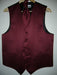 BURGANDY GROOMSMEN DRESS TUXEDO WEDDING Vest ~ Waistcoat ~ Waist coat & TIE SET Buy 10 of same color Tie For $25 Each - Men's Neck Ties - Mens Dress Tie - Trendy Mens Ties mensusa